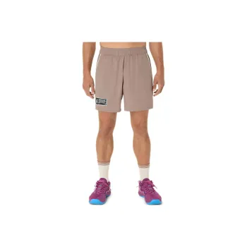 Asics MIDTOWN KRAKENS Sports Shorts Men's Oil Cloth Gray
