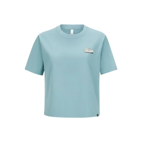 Reebok T Shirt Women's Light Blue
