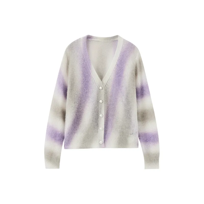 XIANGYING Sweater Women's Purple-0