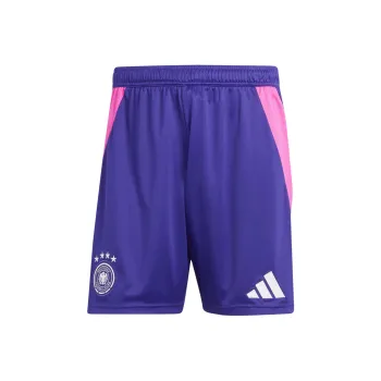 Adidas Germany 24 Away Shorts Soccer Bottom Fan Edition, German National Team, Away Men's Collegiate Purple