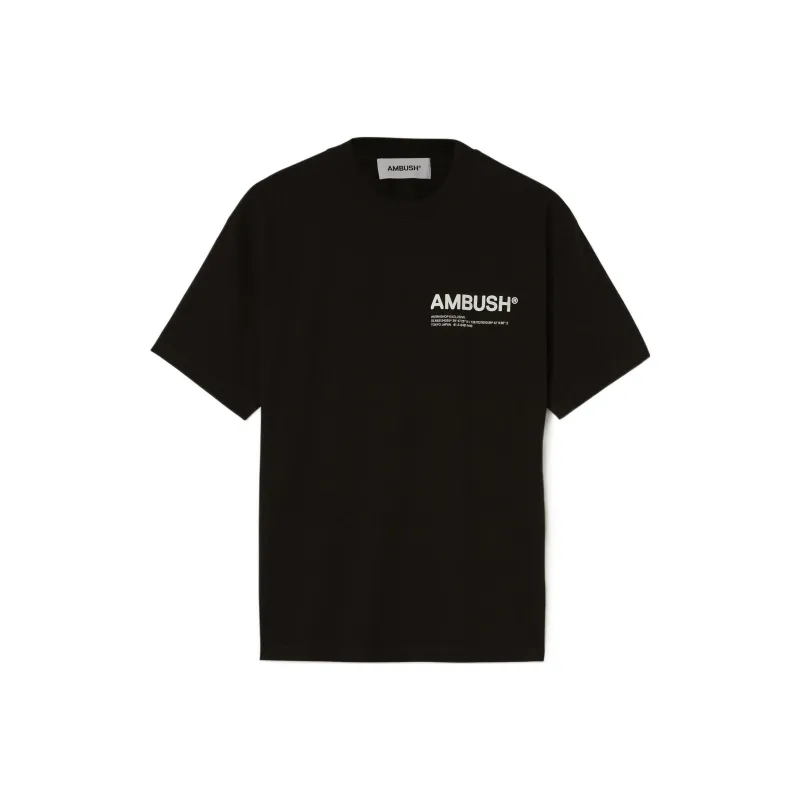 AMBUSH Workshop Logo Tee 'Black'-0