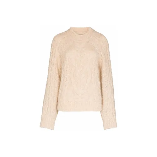 ISABEL MARANT FW22 Sweater Women's Beige Yellow