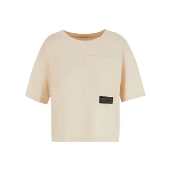 ARMANI EXCHANGE SS24 T Shirt Women's Apricot