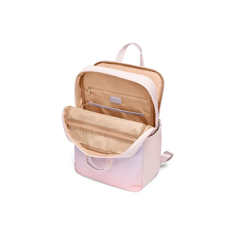 GOLF Fabric Backpack Women's Blue Pink-5
