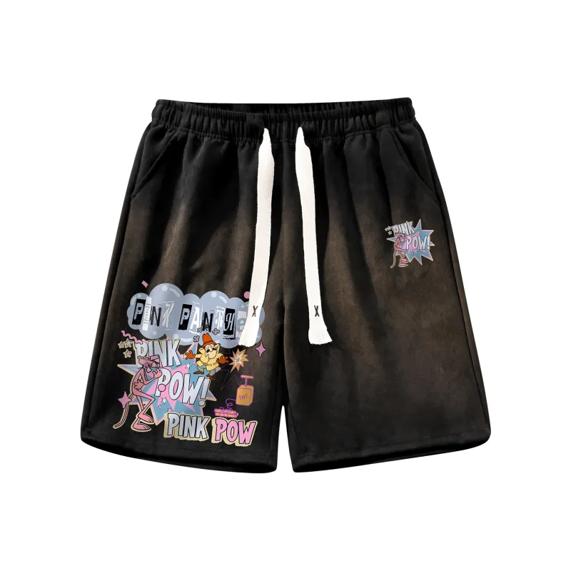 PINK PANTHER Casual Shorts Unisex-4