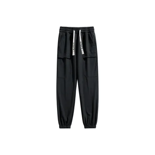 Love Monster Casual Pants Unisex Brick Red