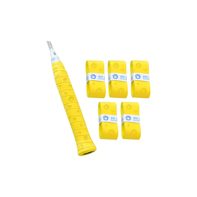 P.R IND Badminton Grip Tape Multicolor PU Polyurethane Thin 2.5cm*0.7mm*110cm-36