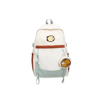 Dusen Kangaroo Nylon Backpack Unisex Black/Red/Orange/Khaki/Green