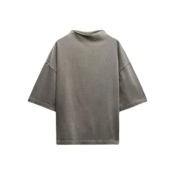ZARA T-Shirts Women's Gray