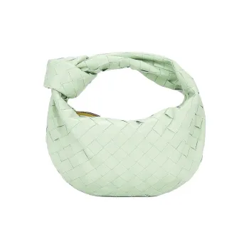 Bottega Veneta JODIE Leather Handbag Mini Women's Green