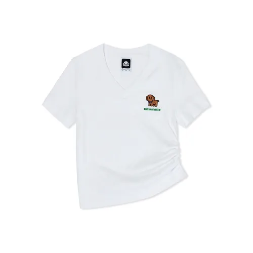 Kappa T Shirts Women's Bleached 001