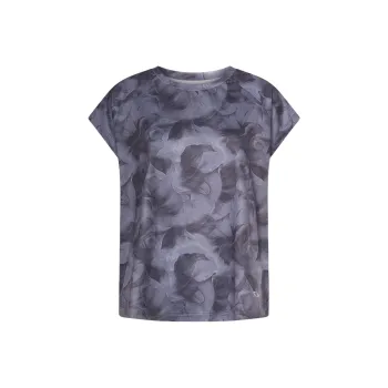 Oakley Raglan Sleeve T Shirt Women's Black Print