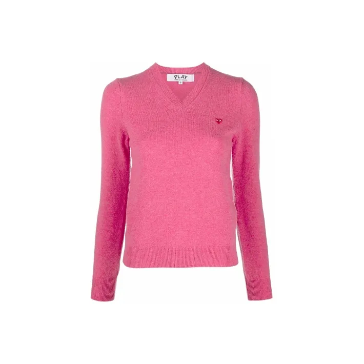COMME DES GARCONS SHIRT FW21 Fitted Sweater Women's Pink-0