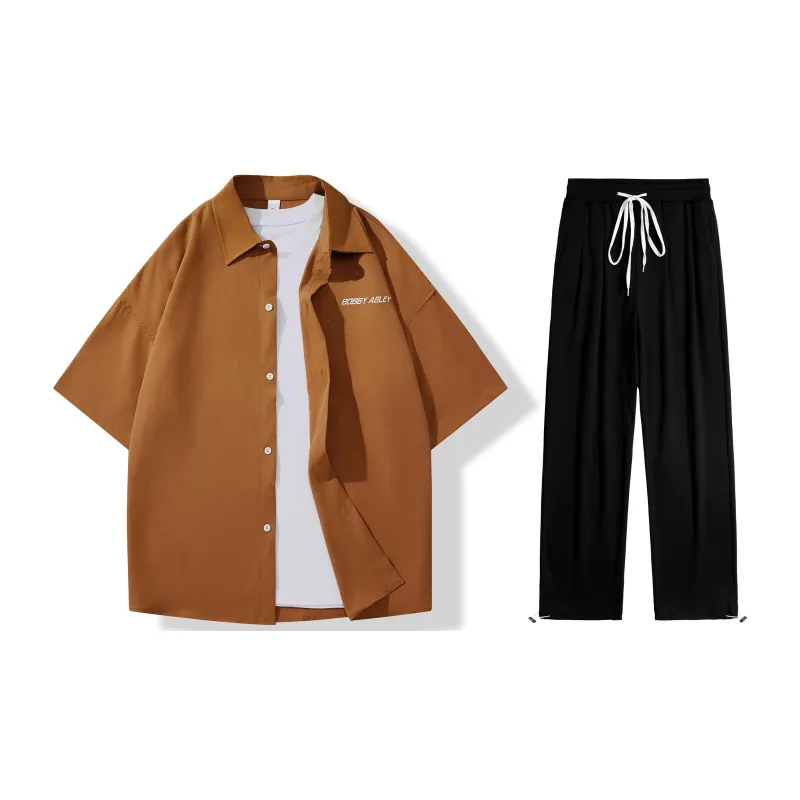 BOBBY ABLEY Shirt Matching Set Unisex-6