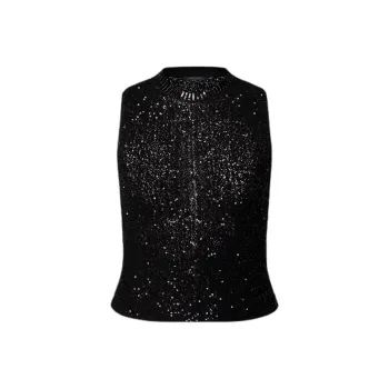 LOUIS VUITTON Tank Top Women's Black