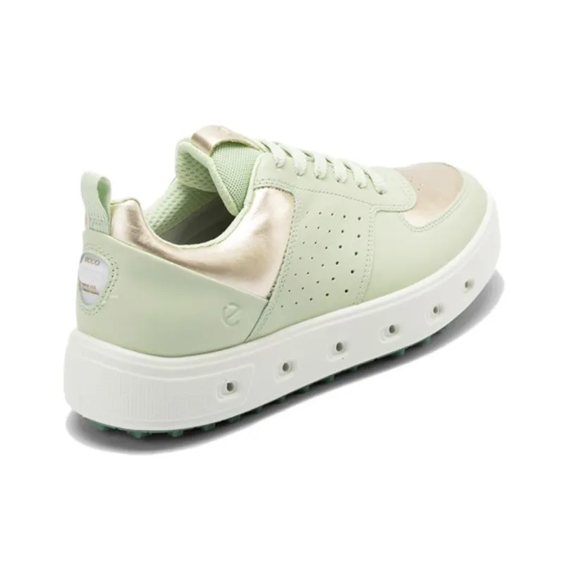 Ecco Street 720 Series Low Top Golf Shoes Women's Green-2