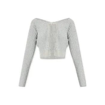 Jacquemus Pralu Glitter Cardigan