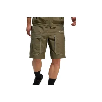 Adidas Terre SS25 Sports Shorts Men's Olive Green