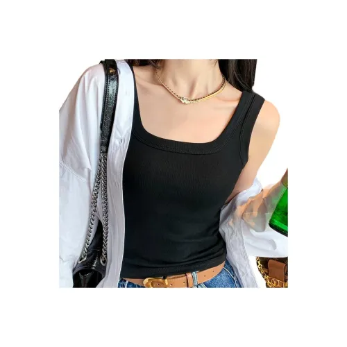 DOUBLE STAR 88 Tank Tops Women's White