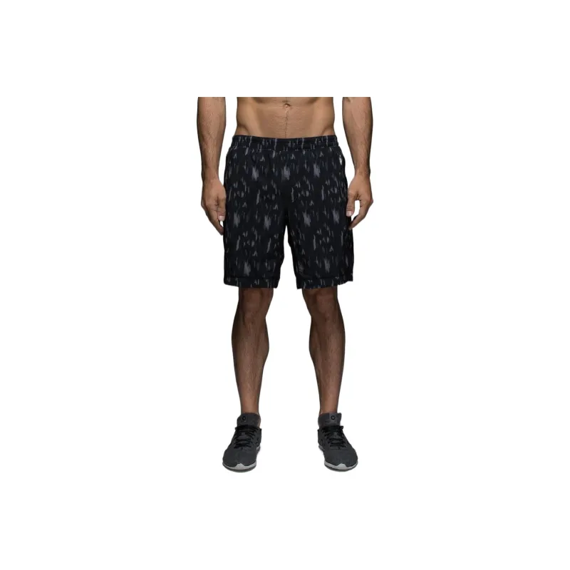 Lululemon Pace Breaker Sports Shorts Men's Black White-0
