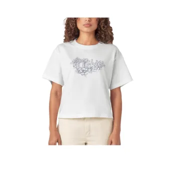 Dickies Drop Shoulder Sleeve T-Shirt Women's White