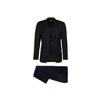 HUGO BOSS Single-breasted Virgin Wool Suit