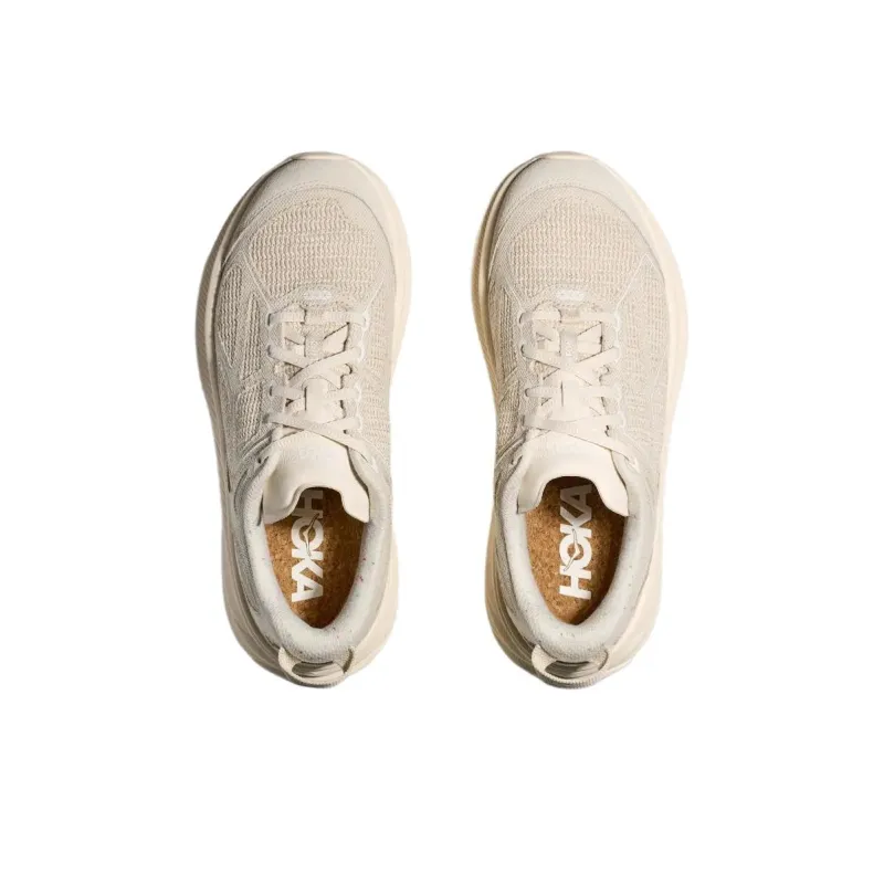 HOKA ONE ONE CLIFTON ONE 9 Anti Slip Wear Resistant Low Top Casual Running Shoes Unisex Beige-3