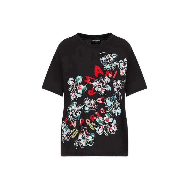 EMPORIO ARMANI T Shirts Women's Black-0