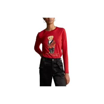 Polo Ralph Lauren Regular T Shirt Women's Red