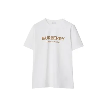 Burberry T Shirts Women's White