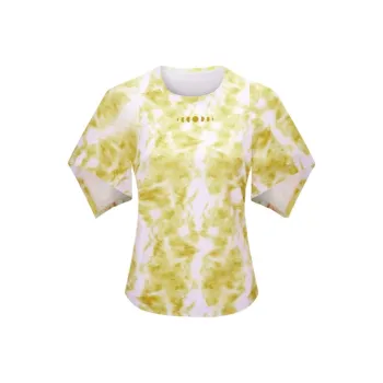 Particle Fever T-Shirt Women's Yellow Print