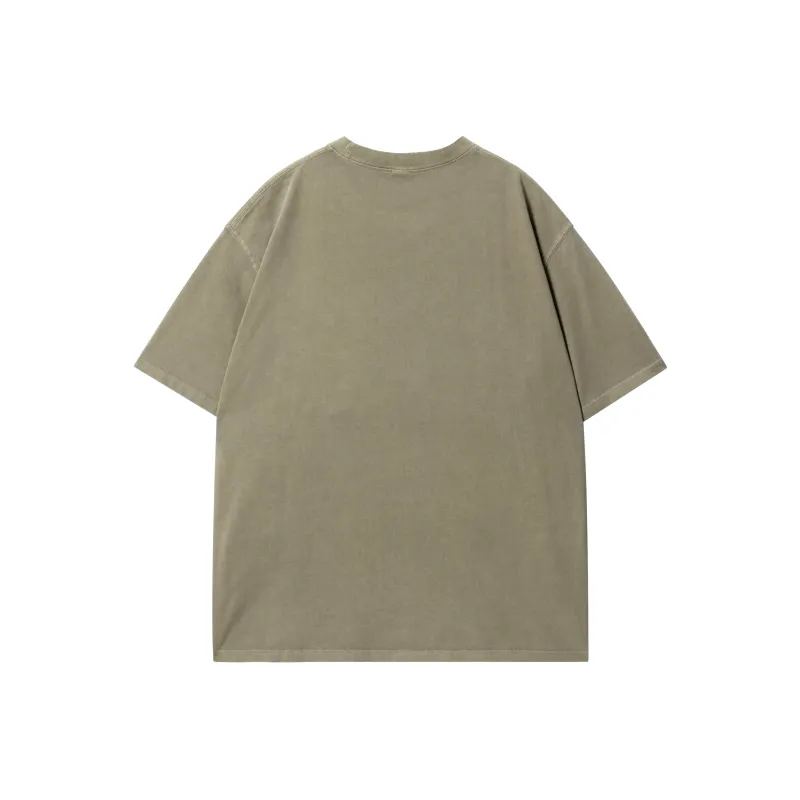 JHYQ T Shirts Unisex Army Green-7