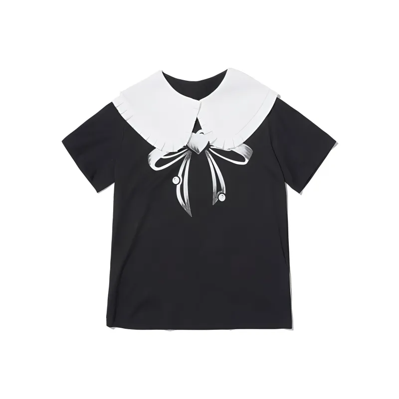 LOFT SHINE T Shirt Women's Black-0