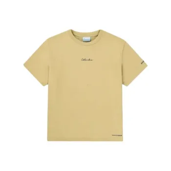 Columbia T Shirt Women's Yellow