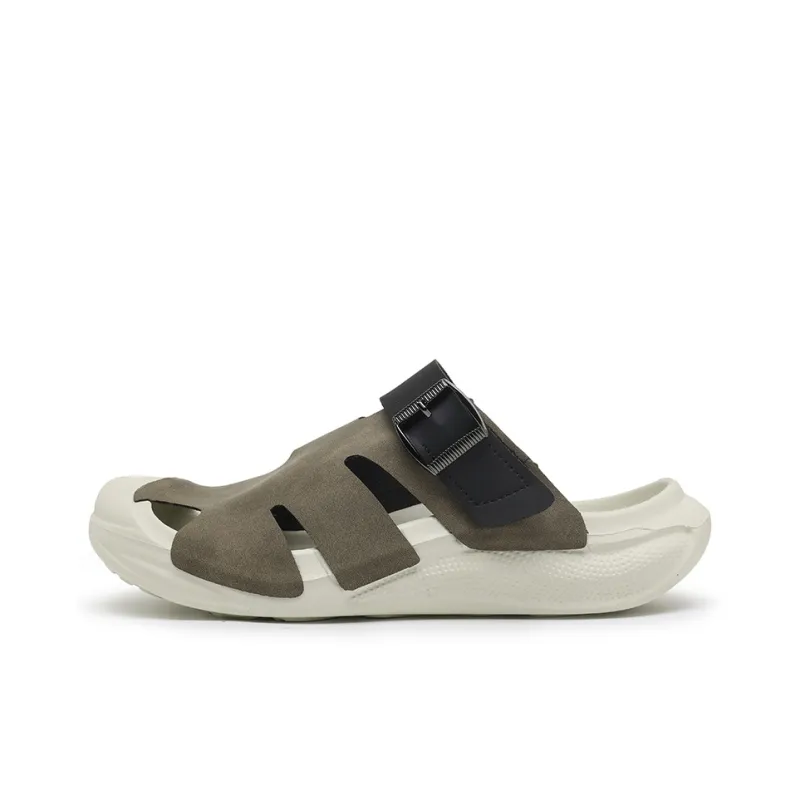 OFFER AITR Beach Sandals Men Black-7