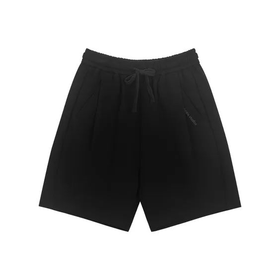 Bosieagender Casual Shorts Unisex Black-0