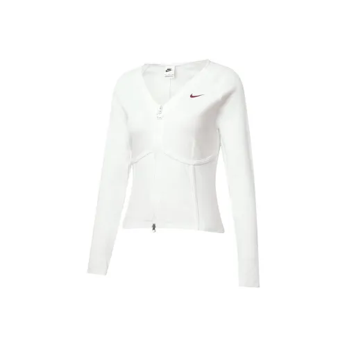 Nike SS24 Set in Sleeve T Shirt Women's White