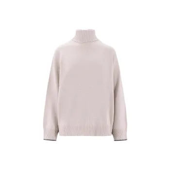 Brunello Cucinelli High-Neck Knitted Sweater