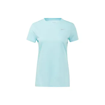 Reebok Re Basic Ss Tee T-Shirt Women's Light Blue