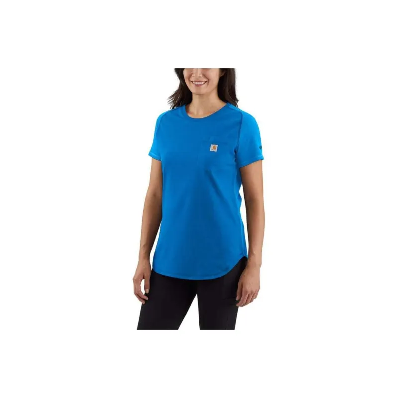 Carhartt 105415 WOMEN'S CARHARTT FORCE®MIDWEIGHT POCKET T-SHIRT T-Shirt RELAXED FIT Women's-0