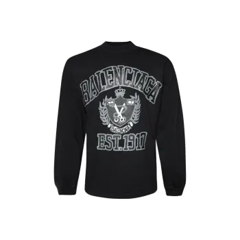 Balenciaga Sweatshirt 'Washed Black'