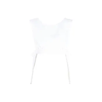 MSGM Crop Tops Women's White