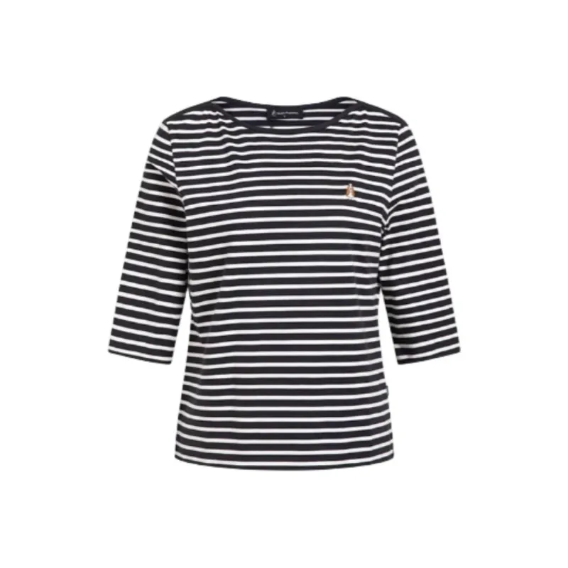 Hush Puppies T Shirt Women's Interlaced Stripes-0