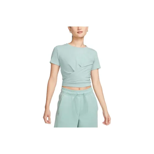 Nike Crop Tops Women's Mineral