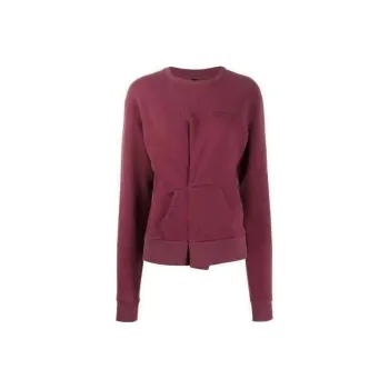 Unravel Project Ribbed Crewneck Sweatshirt
