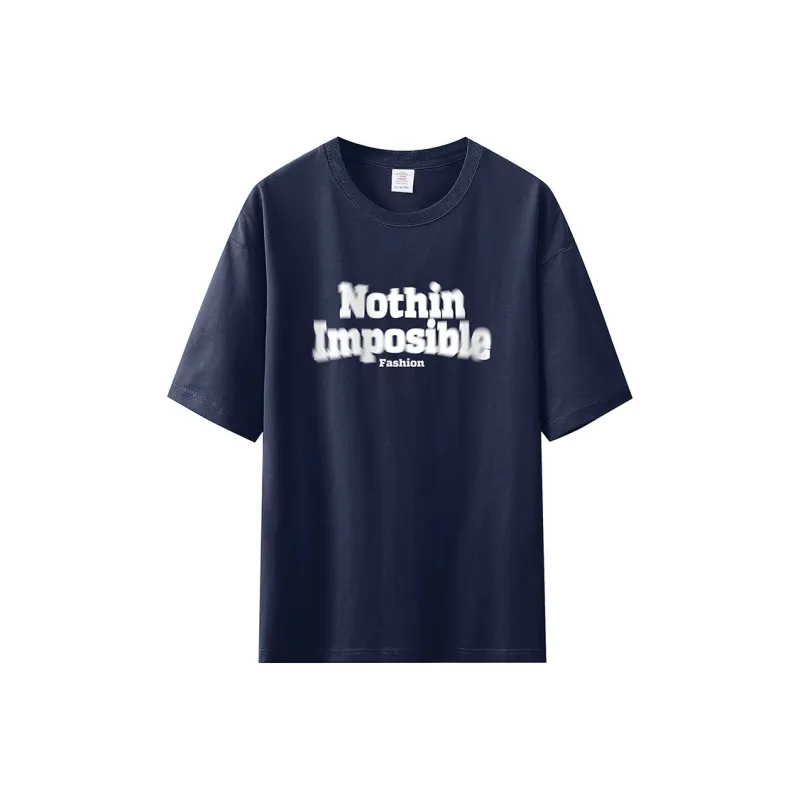 Cotton Gene Drop Shoulder Sleeve T Shirt Unisex-20