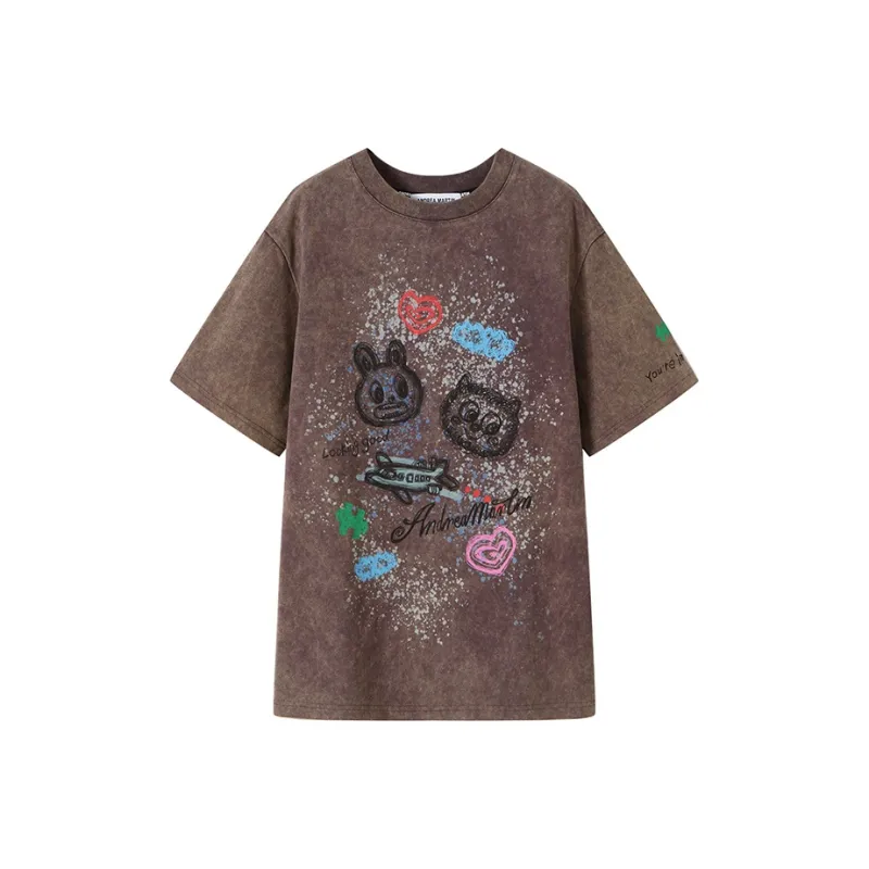 ANDREA MARTIN T Shirt Unisex Coffee-0