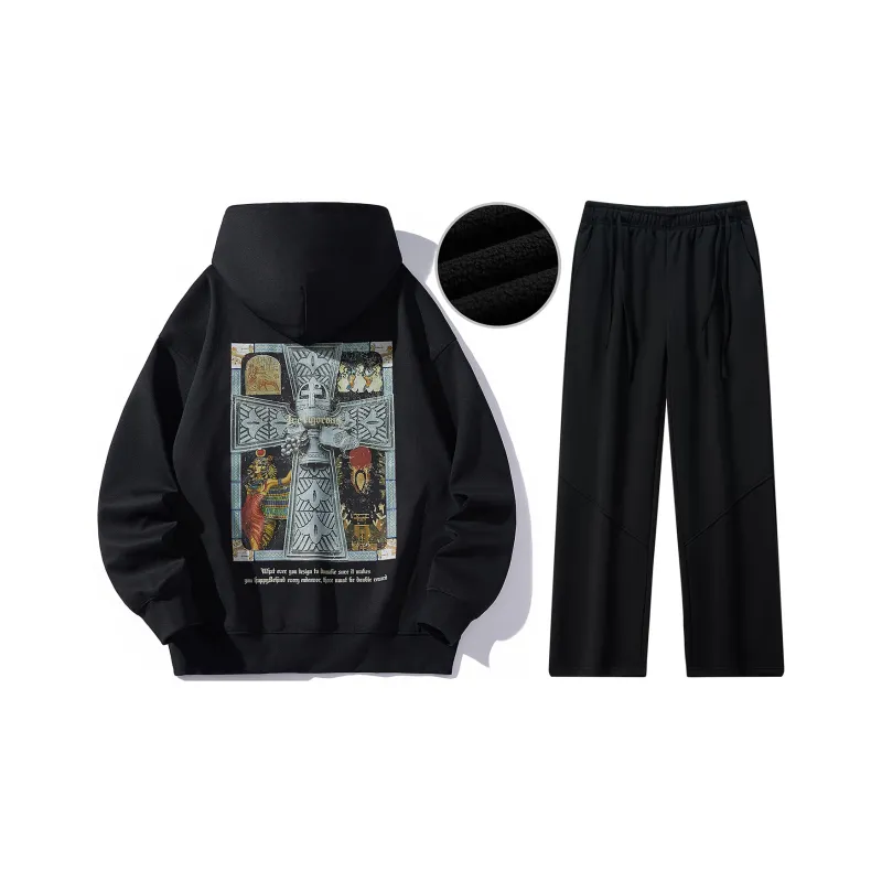 IVEIII Sweatshirt Sets Unisex-26