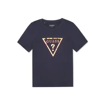 GUESS T-Shirt Women's Navy Blue