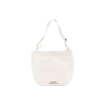 A.P.C Cotton Tote Bag, Shopping Bag, Shoulder Bag Women's Beige